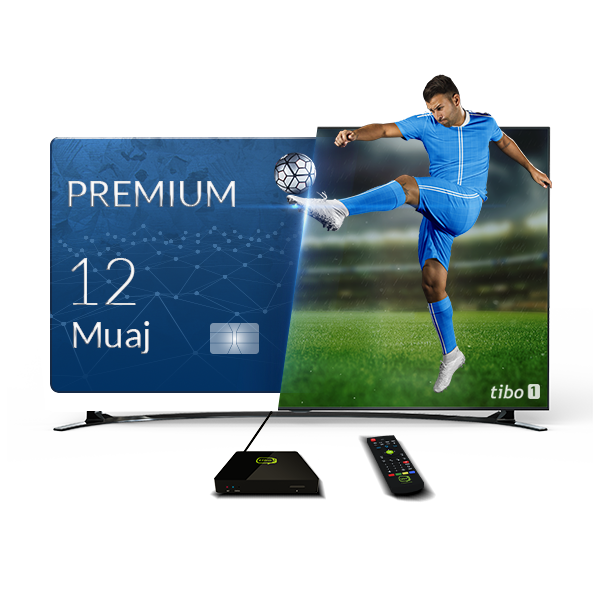ABONIM Premium 12 MUAJ + TIBO BOX