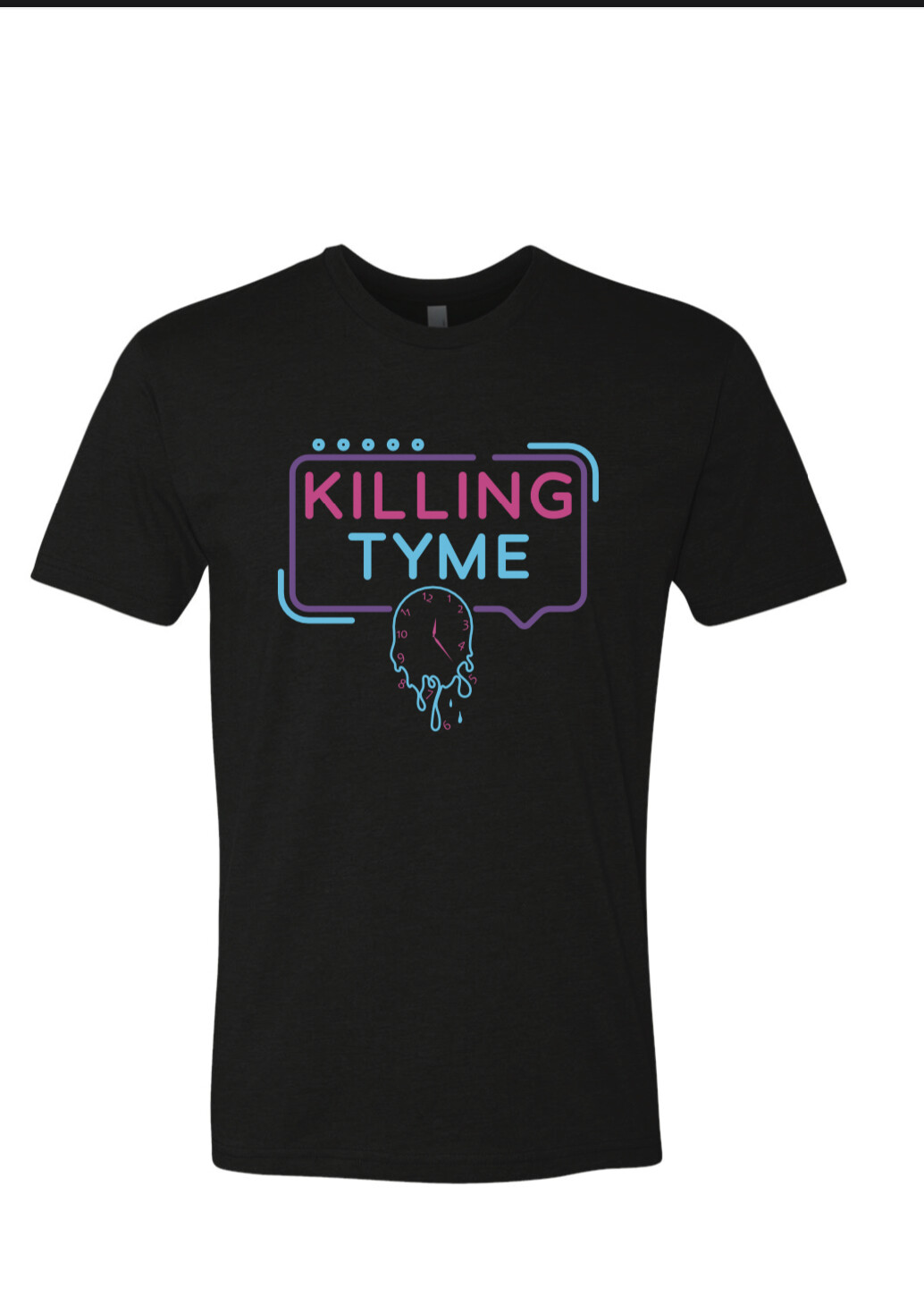 Killing Tyme Podcast Logo Tshirt (Black)