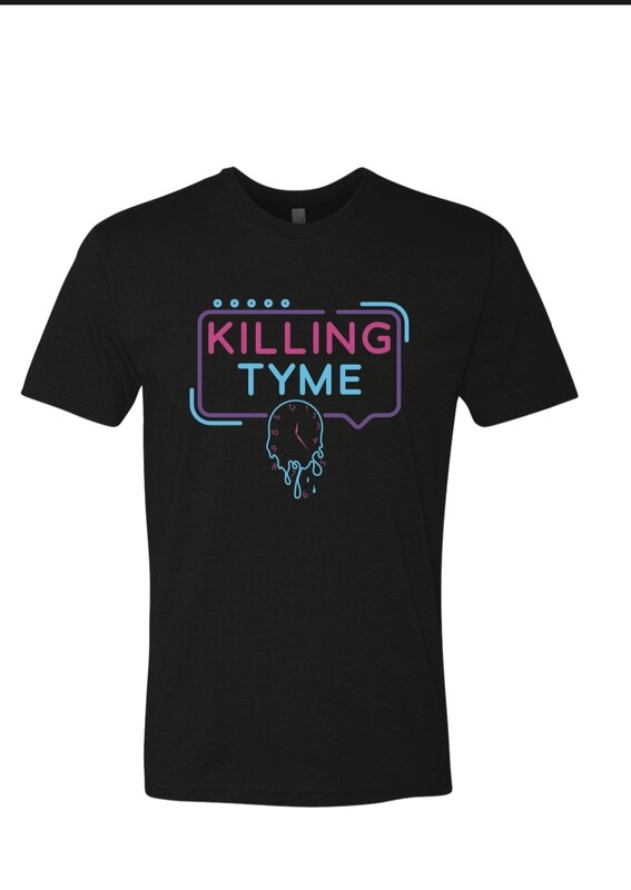 Killing Tyme Podcast Logo Tshirt (Black)