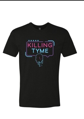 Killing Tyme Podcast Logo Tshirt (Black)