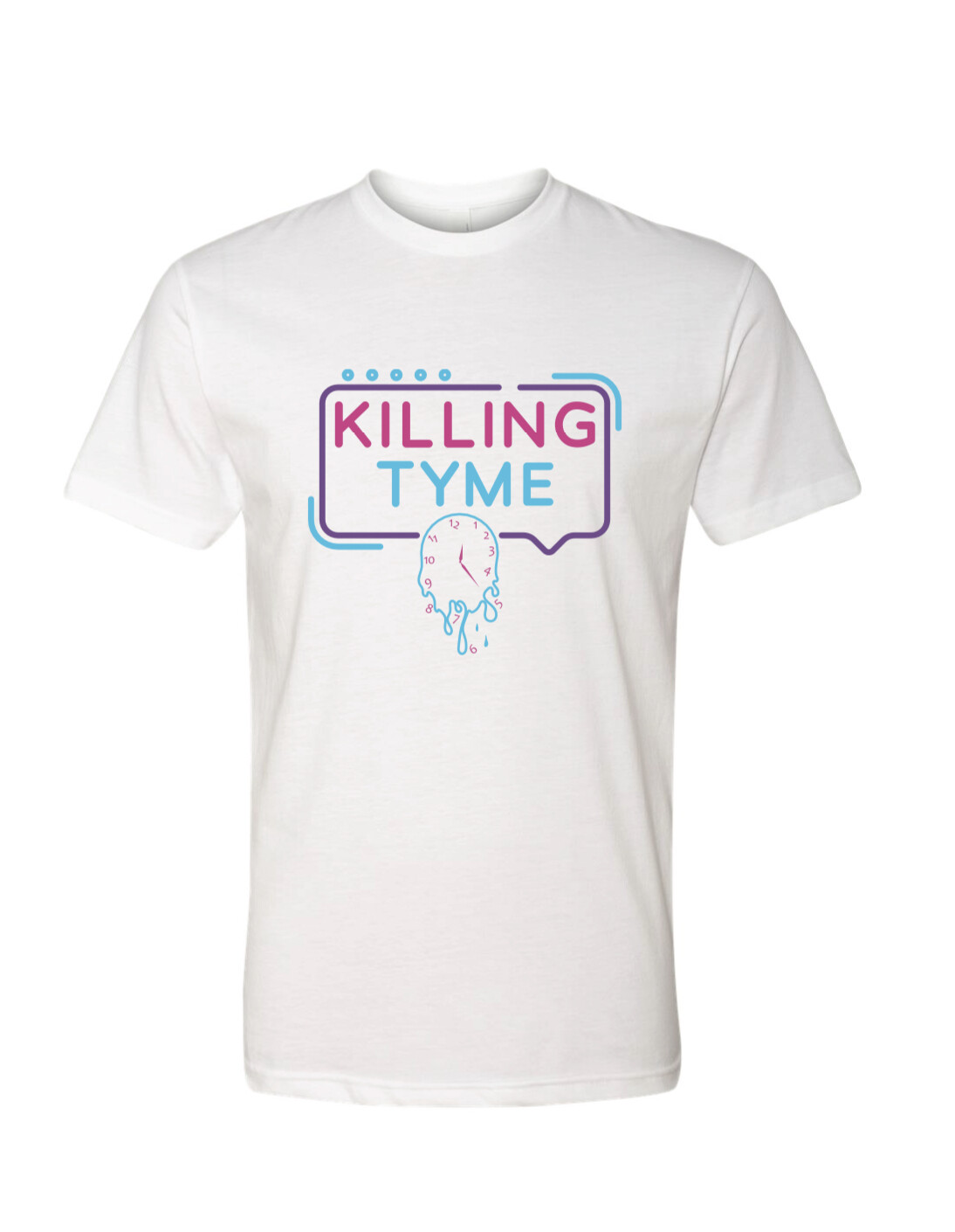 Killing Tyme Podcast Logo (White)