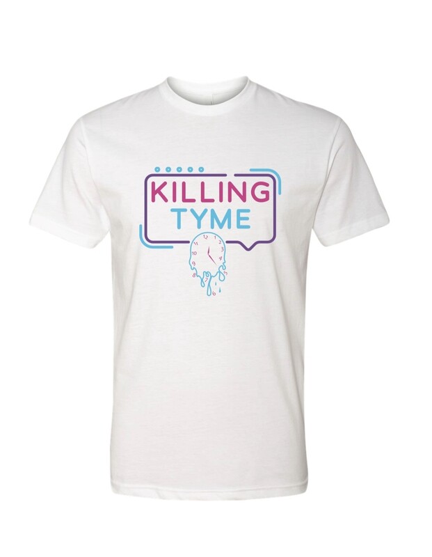 Killing Tyme Podcast Logo (White)