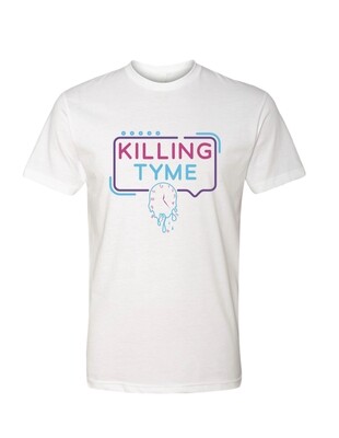 Killing Tyme Podcast Logo (White)