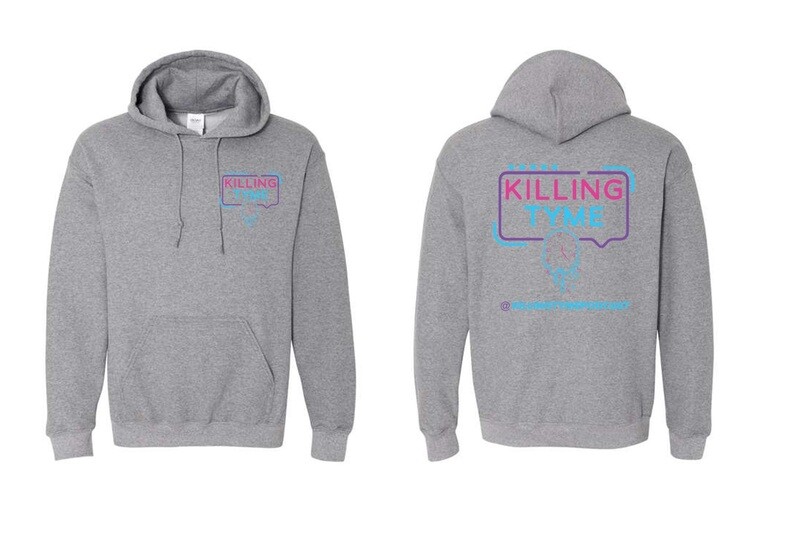 Killing Tyme Grey Hoodie