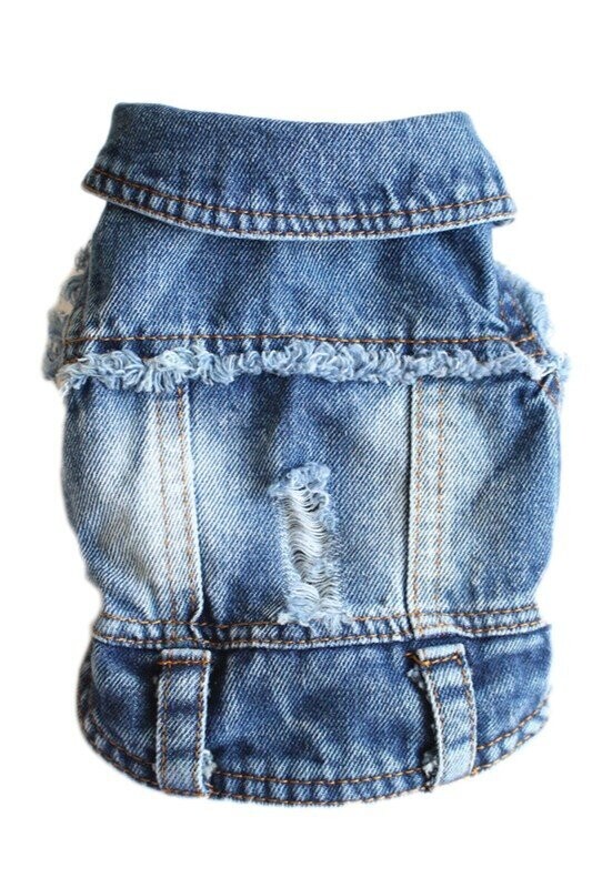 Vintage Washed Denim Vest