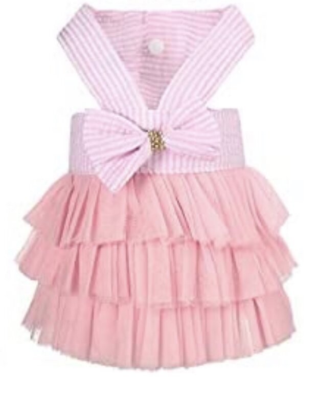 Pet Princess Dresses- Light Ping and Dark Pink