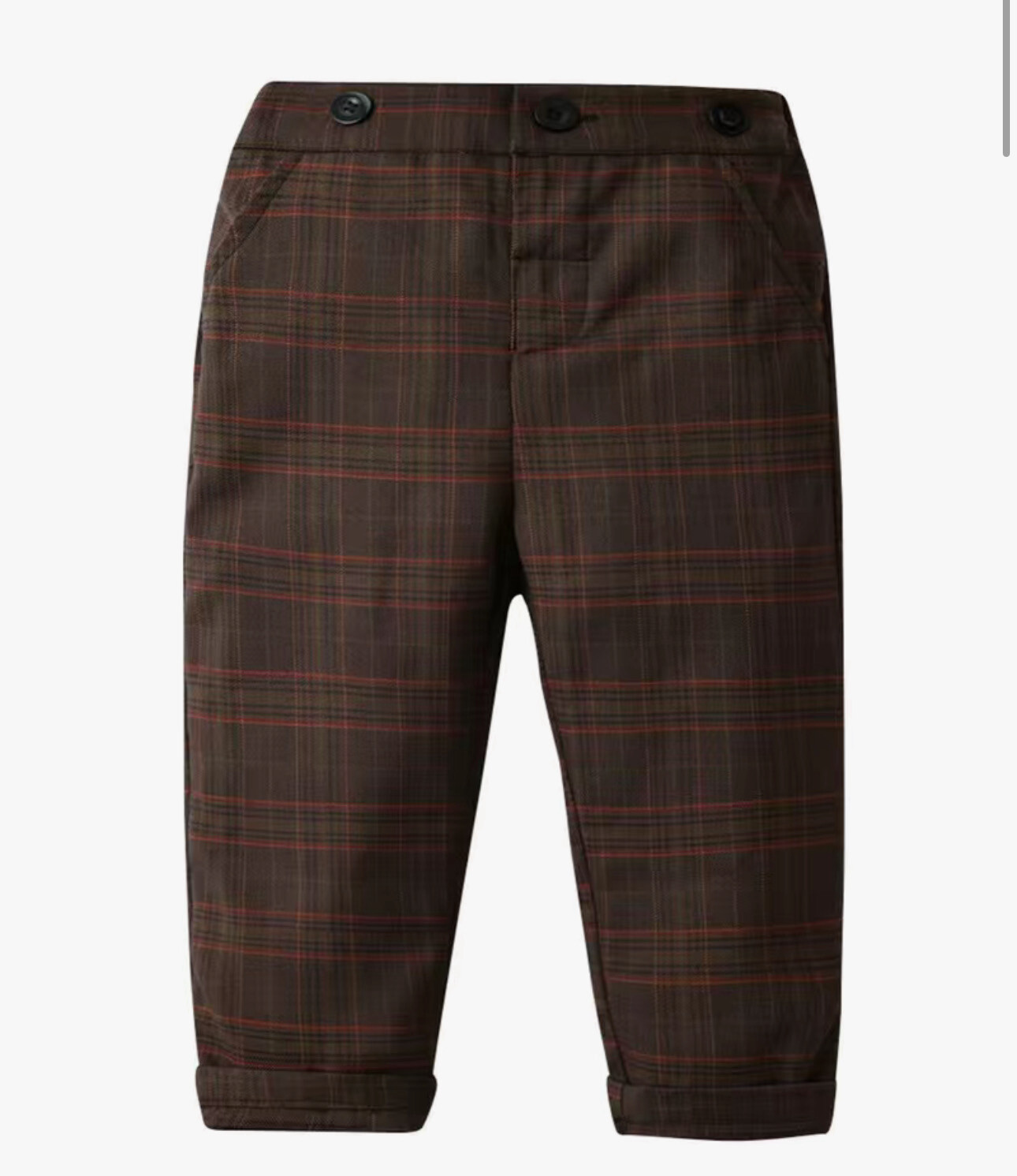 Casual Gentlemen Gingham Pants