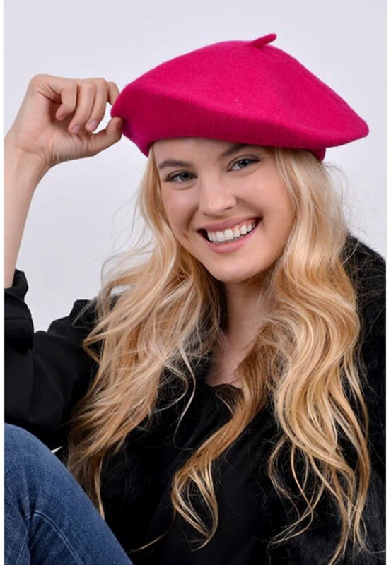 Beret- Fuchsia