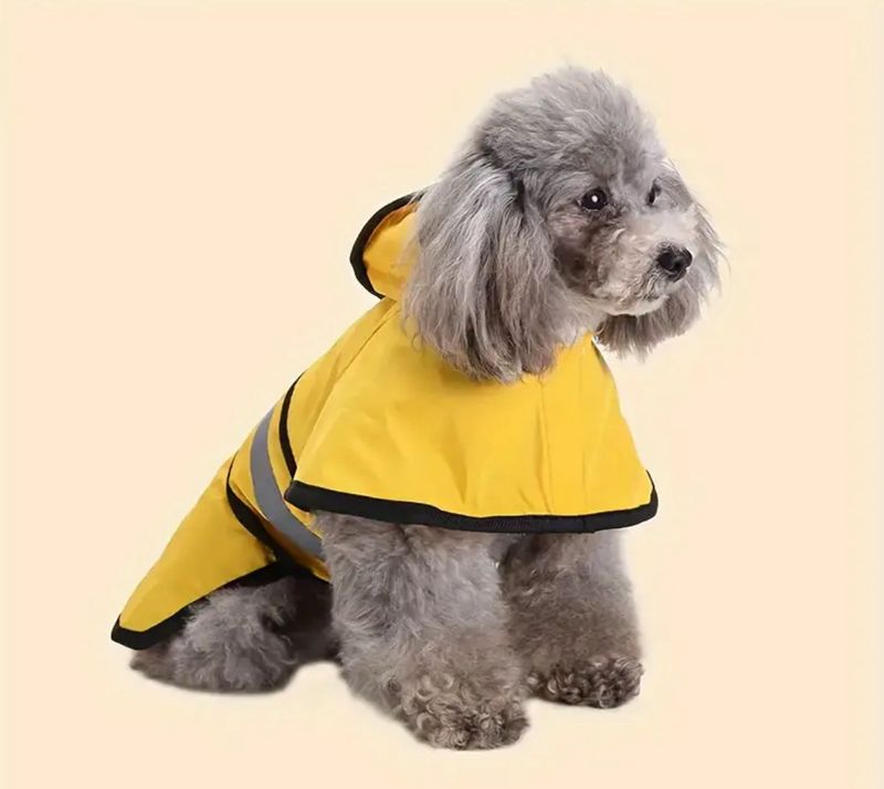 Ultimate Adjustable Waterproof Dog Raincoat - Yellow