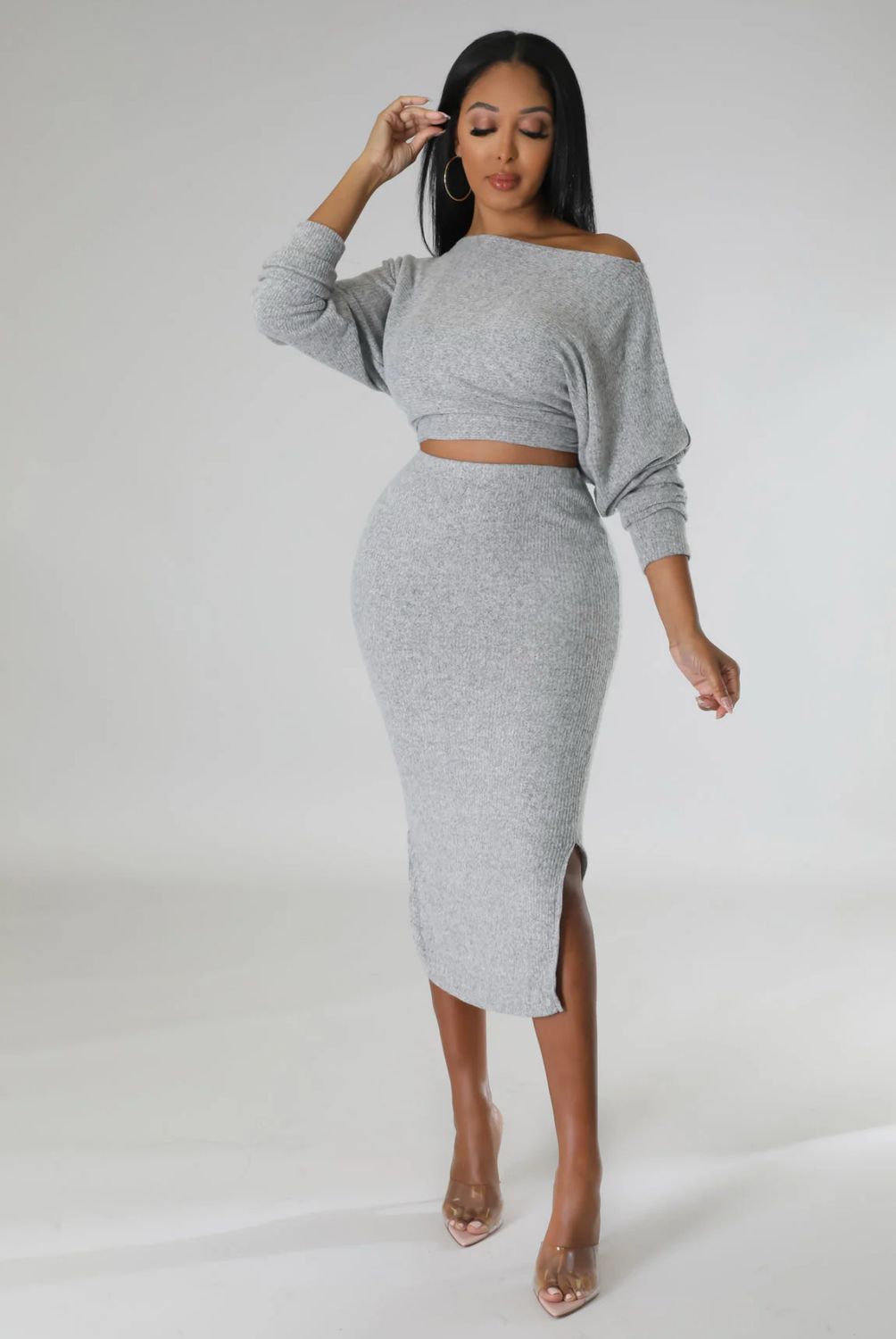 No Matter What Sweater Skirt Set