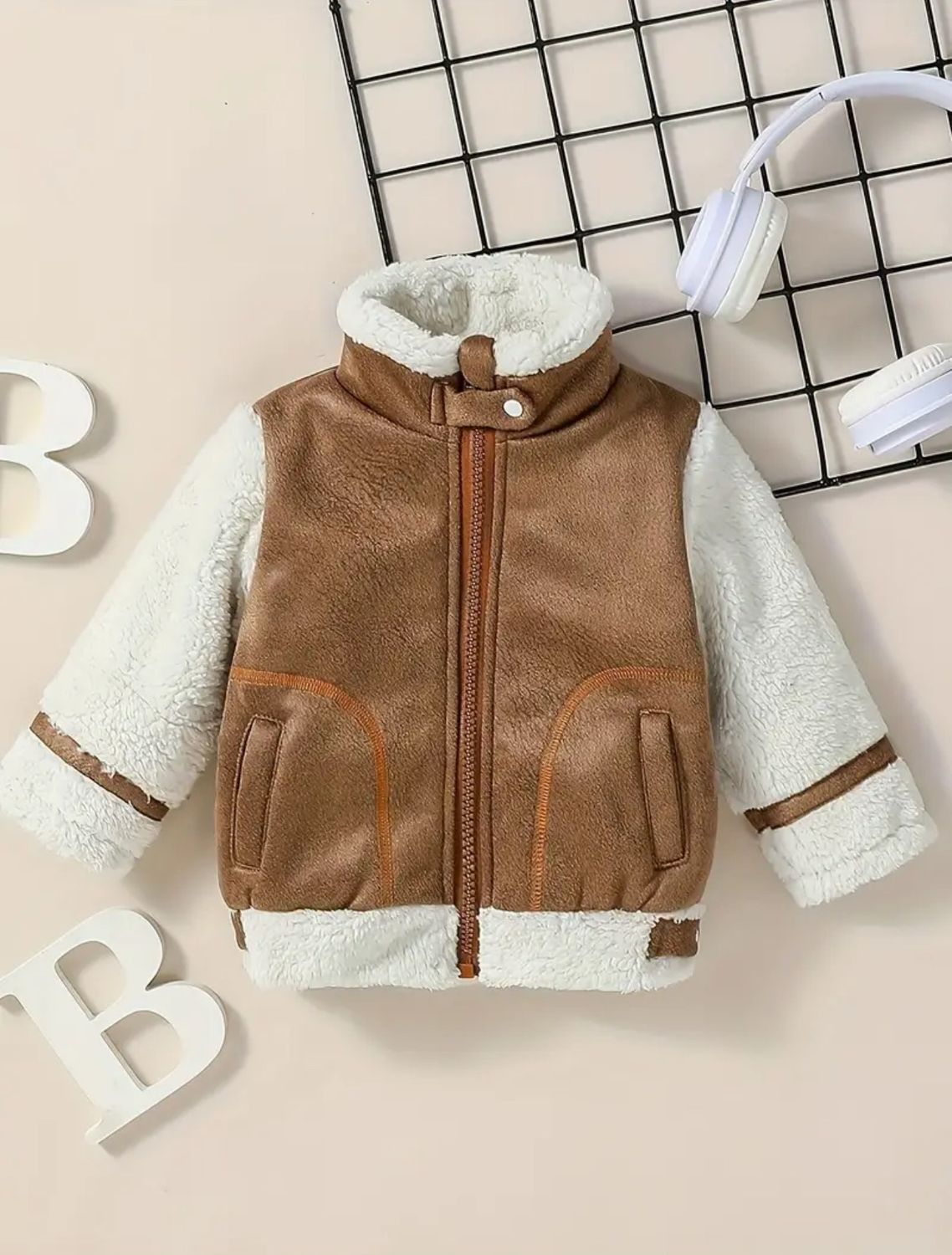 Boys' Cozy Stylish Fleece Jacket