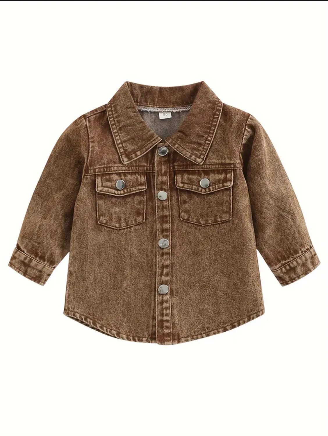 Boys Denim Jackets- Brown