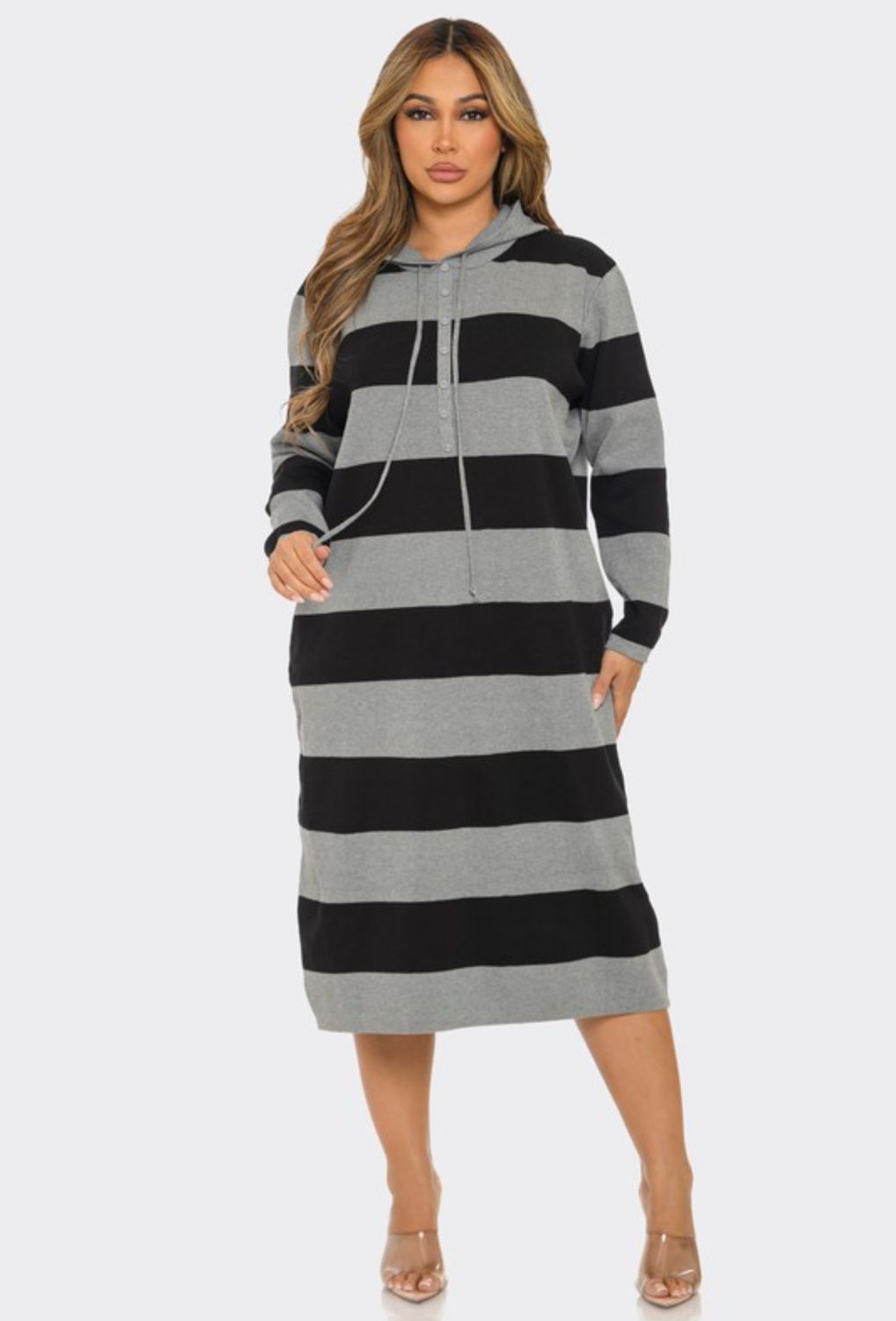 Chill Kinda Day Sweater Hoodie Dress