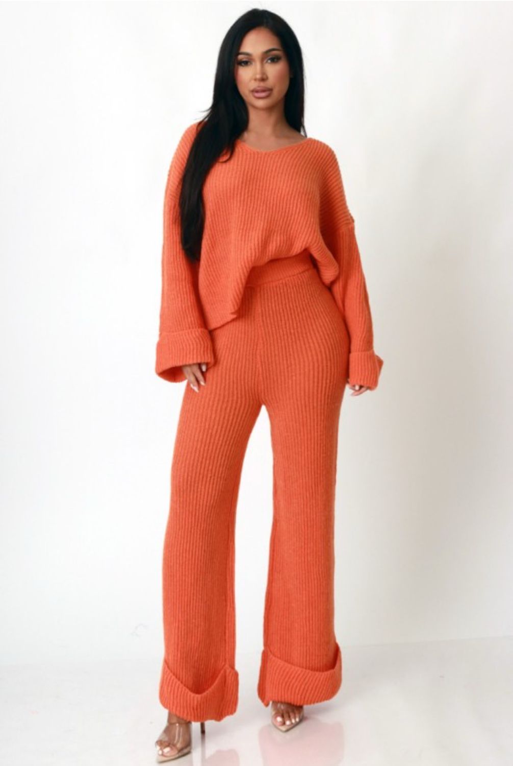 Let's Be Real Sweater Pant Set