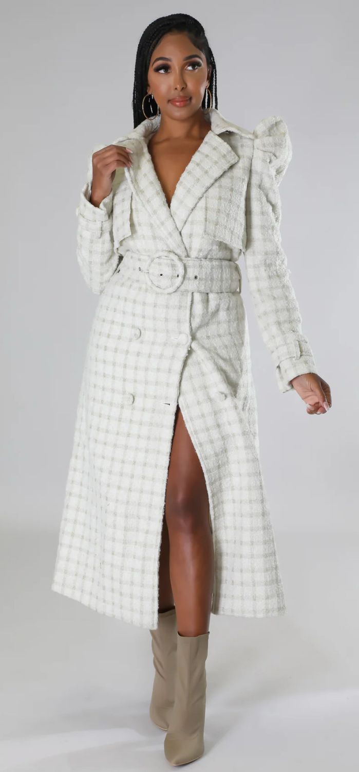 First Lady Tweed Coat