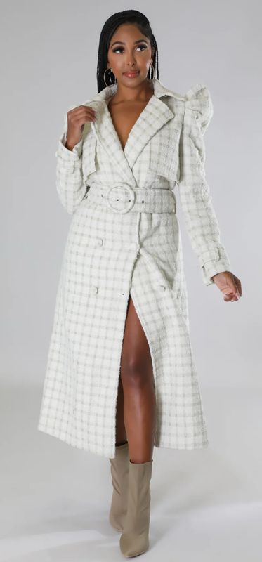 First Lady Tweed Coat