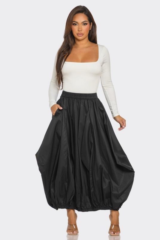 Sweet Girl Midi Bubble Skirt