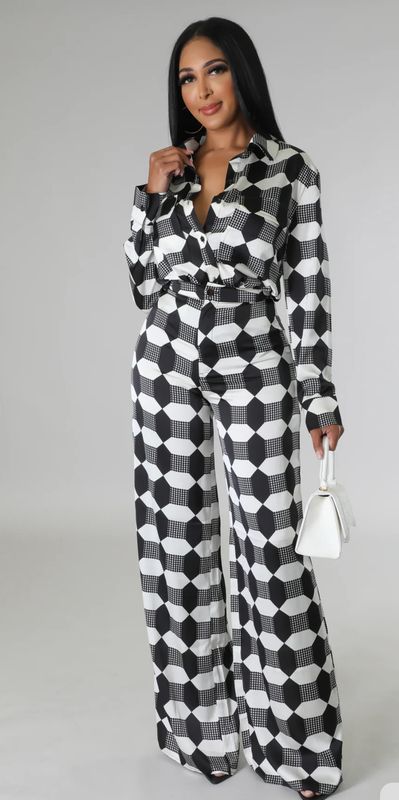 Satin Moments Pants Set