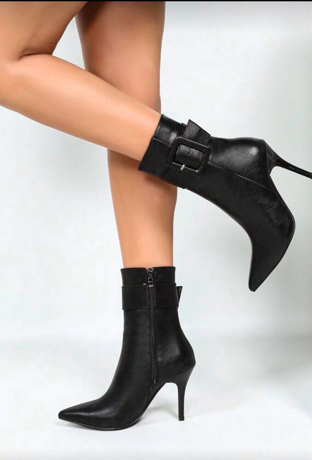 She's Going Places Ankle Bootie - Black