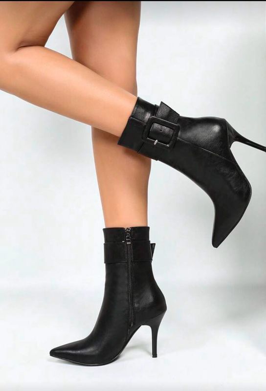 She's Going Places Ankle Bootie - Black
