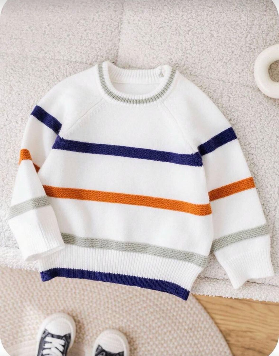 Colorful Striped Sweater