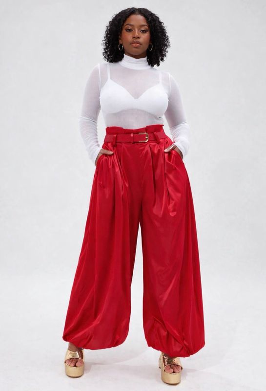 Main Topic Satin Pant