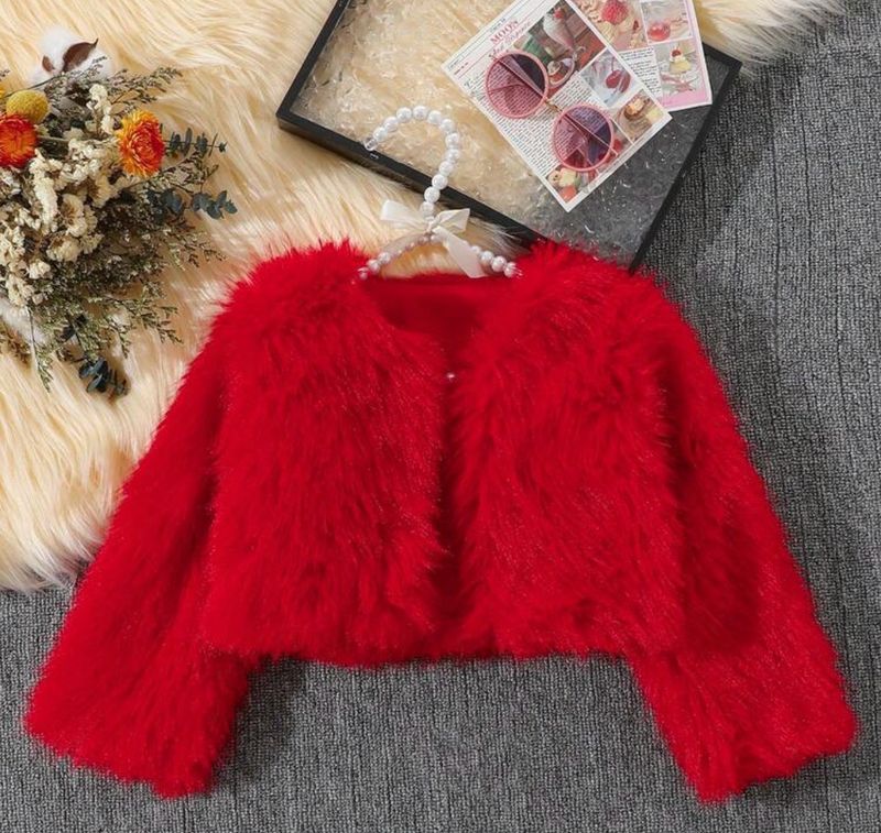 Faux Fur Trim Jacket