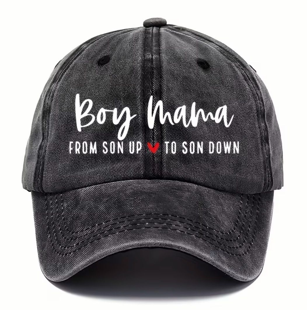 Boy Mom Baseball Cap - Son Up to Son Down