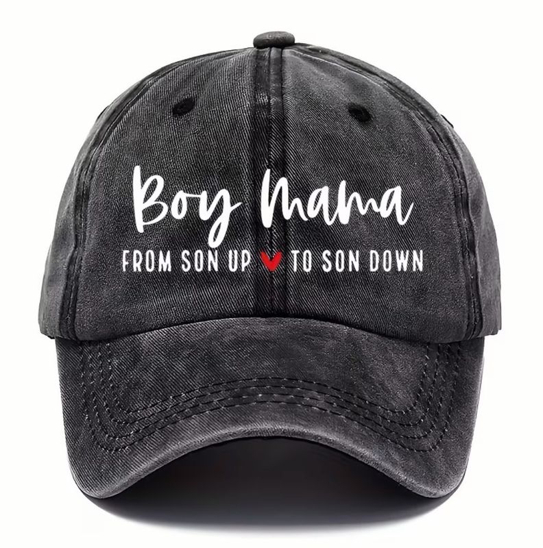 Boy Mom Baseball Cap - Son Up to Son Down