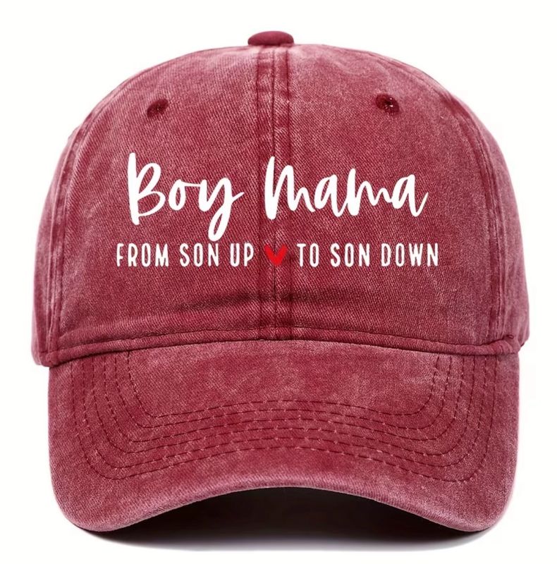 Boy Mom Baseball Cap - Son Up to Son Down