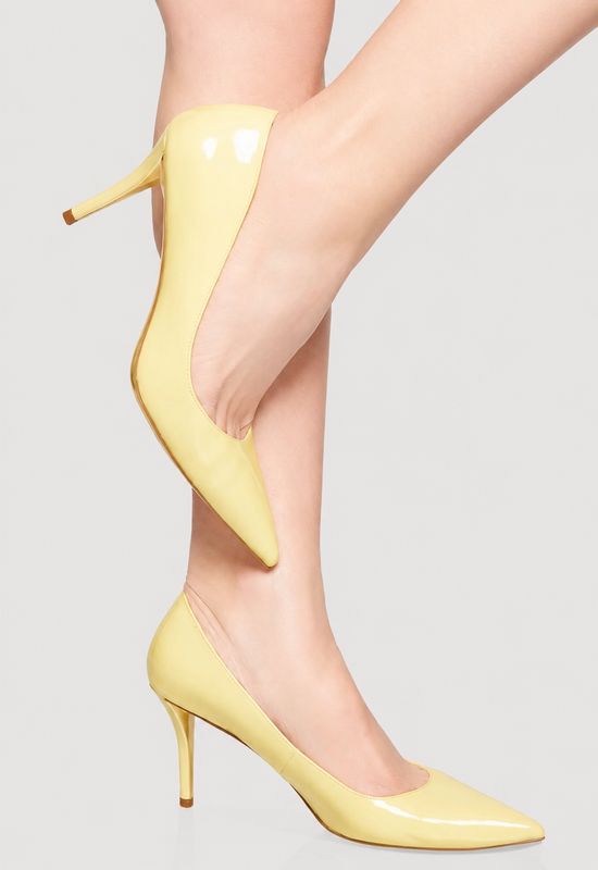 Brighten Up My Day Patent Heels
