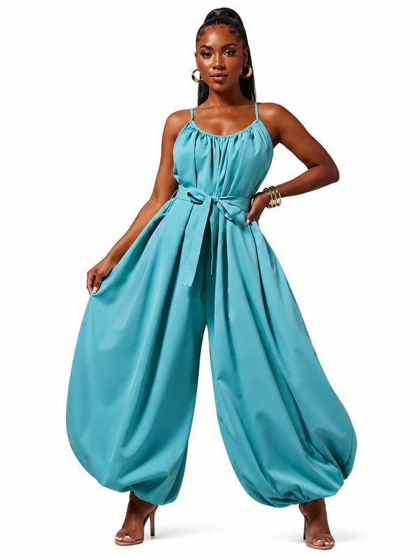 Becky Balloon Wide Leg Jumpsuit