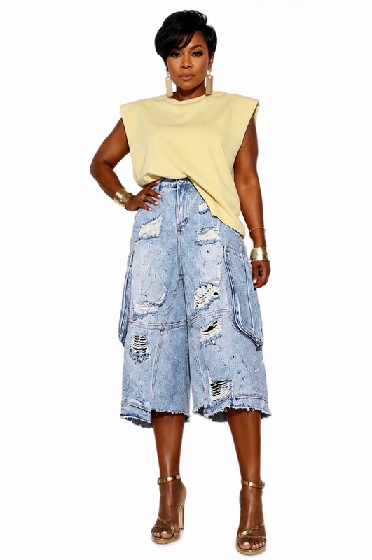 Big Energy Denim Shorts