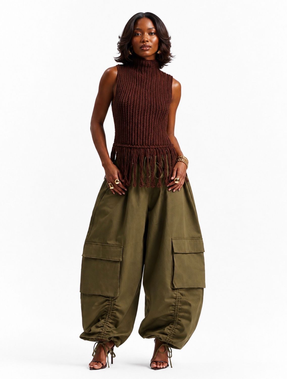 All Strings Attached Baggy Pants