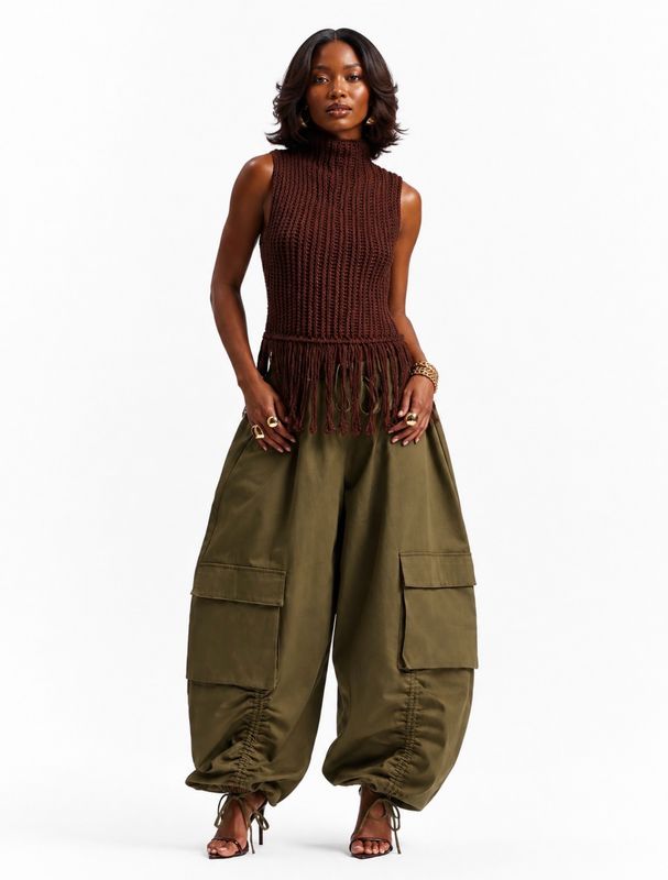 All Strings Attached Baggy Pants