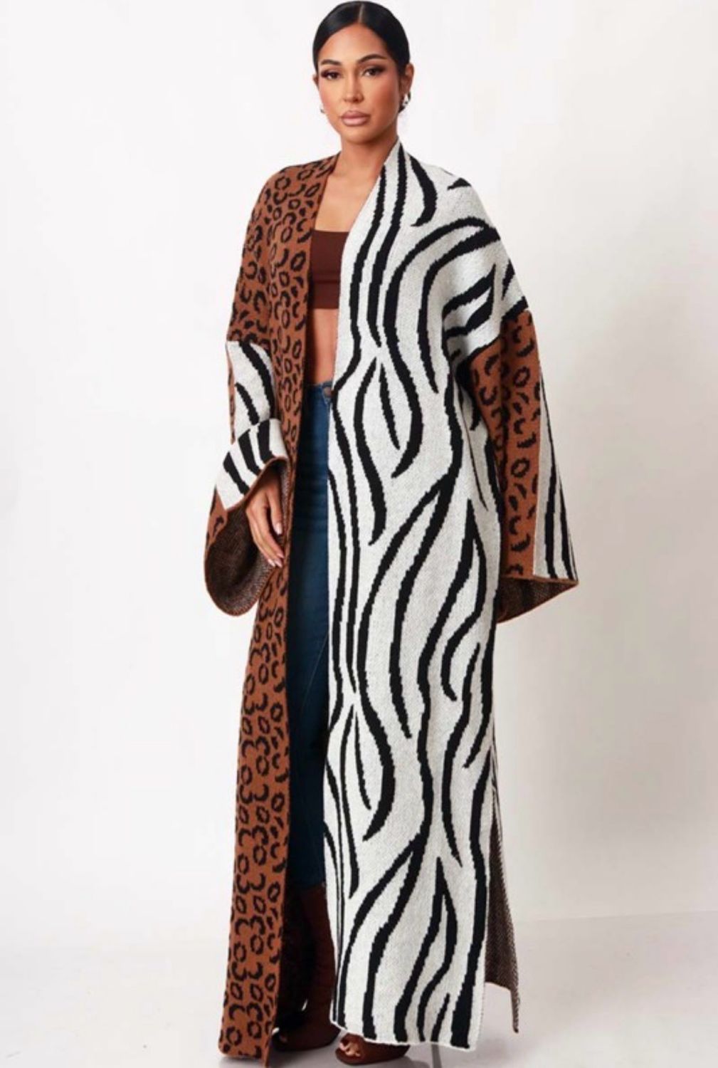 Wild Side Luxe Maxi Cardigan