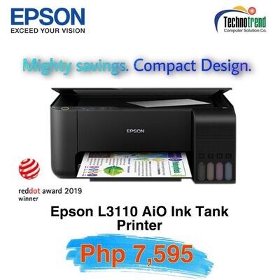 Epson EcoTank L3110 All-in-One Ink Tank Printer