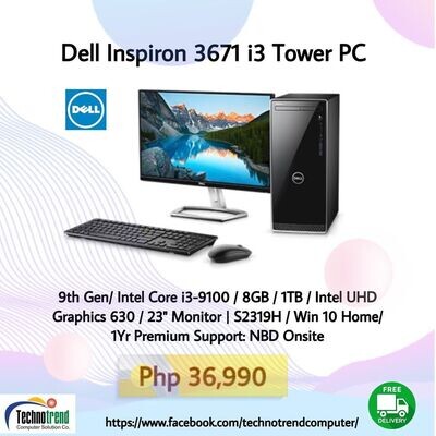 Dell Inspiron 3671 i3 Tower PC