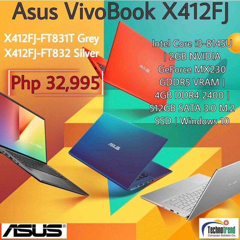 ASUS X412FJ Notebook