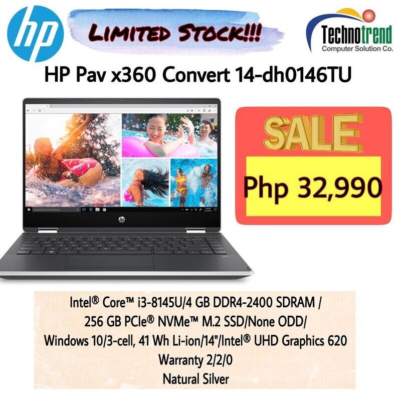 HP Pavilion X360 14-DH0146TU