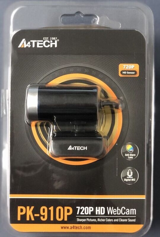 A4 Tech PK-910P 720HD Webcam