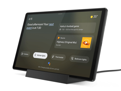 Lenovo Smart Tab M10 FHD Plus with the Google Assistant