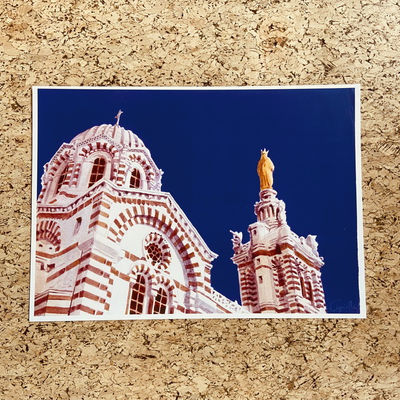 Notre dame de la Garde - Marseille - Print A4