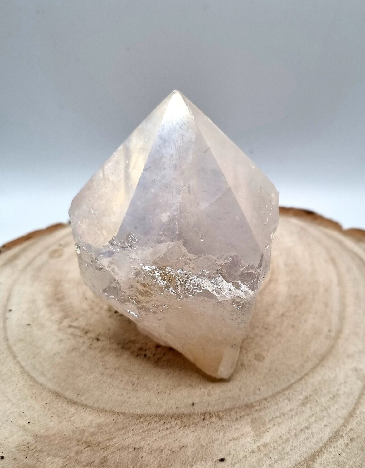 Angel Aura Quartz Point | Quartz Crystal | Smoky Quartz