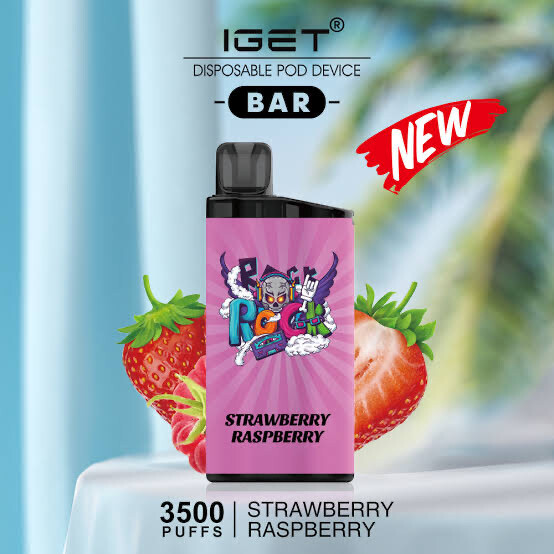 IGET BAR STRAWBERRY RASPBERRY