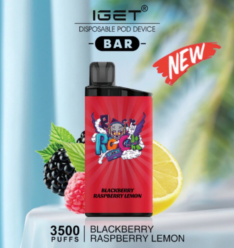 IGET BAR BLACKBERRY RASPBERRY LEMON