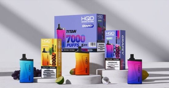 Hqd Cuvie Bar HQD Vape 7000 Puff E-Zigarette Lush Ice