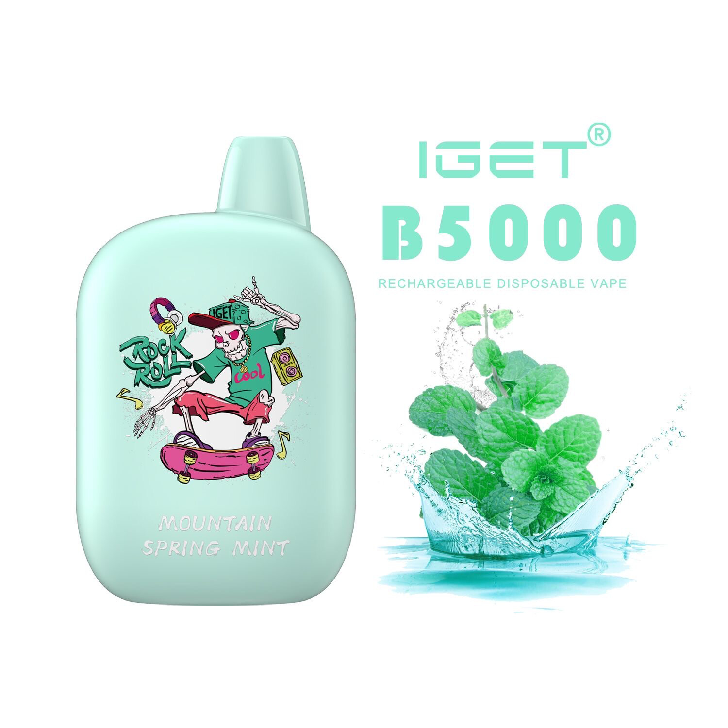 IGET B5000 MOUNTAIN SPRING MINT