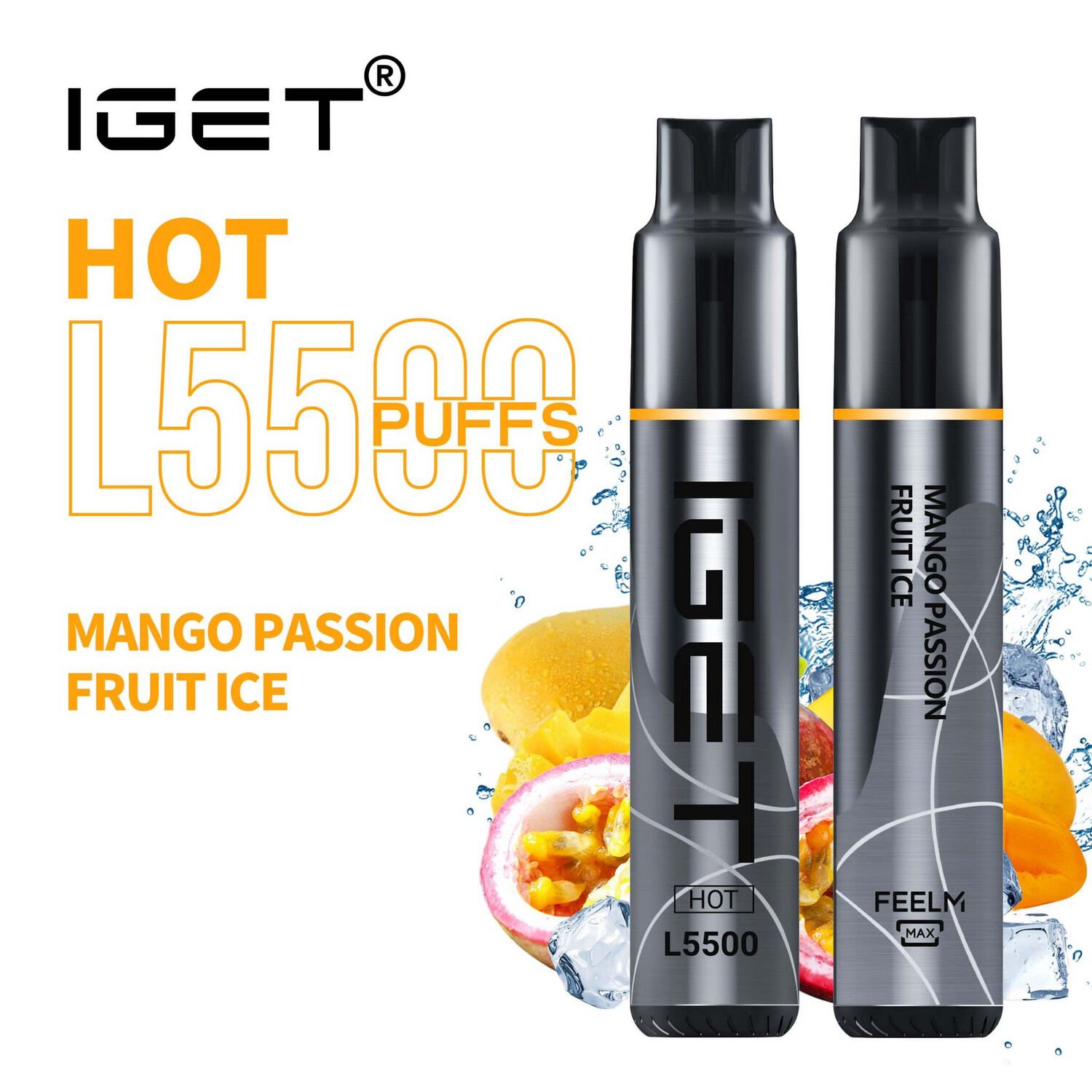 IGET HOT MANGO PASSION FRUIT ICE