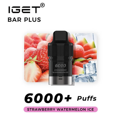 STRAWBERRY WATERMELON ICE PODS ONLY 6000 PUFFS